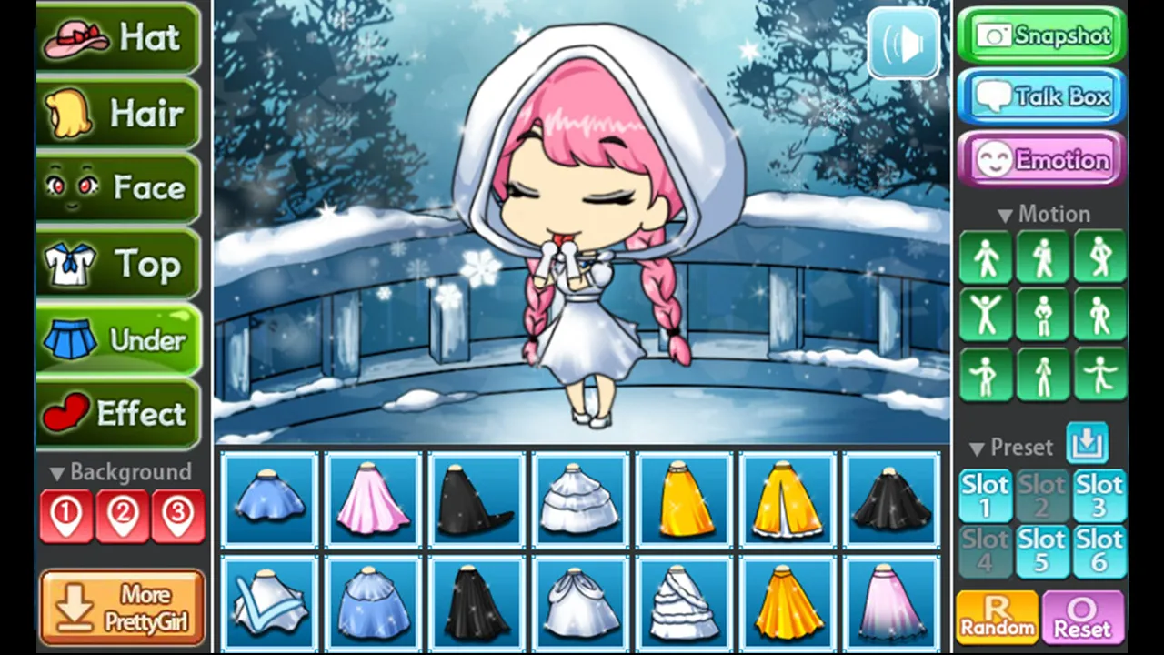 Snow Princess Pretty Girl | Indus Appstore | Screenshot