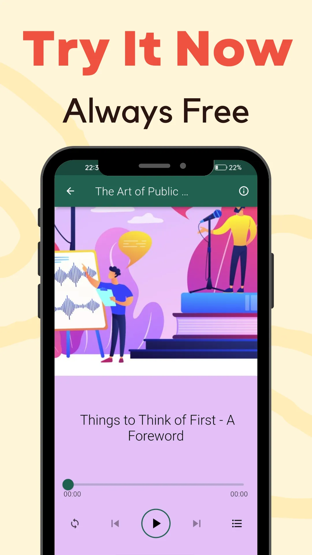 The Art of Public Speaking App | Indus Appstore | Screenshot