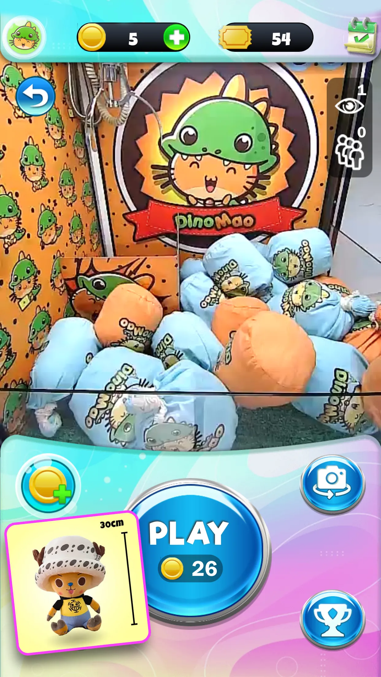 DinoMao Real Claw Machine Game | Indus Appstore | Screenshot