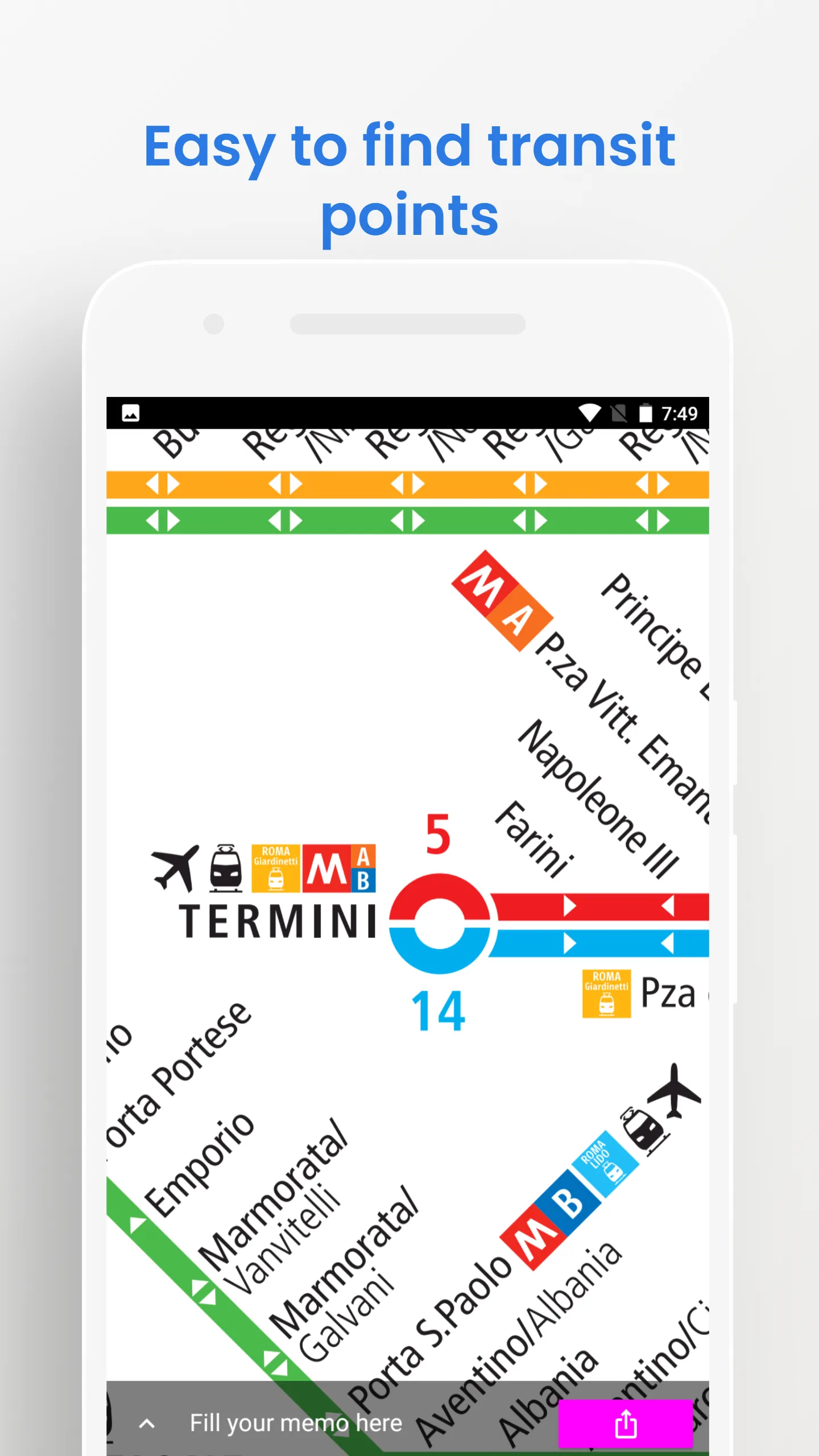 Rome ATAC Metro Travel Guide | Indus Appstore | Screenshot