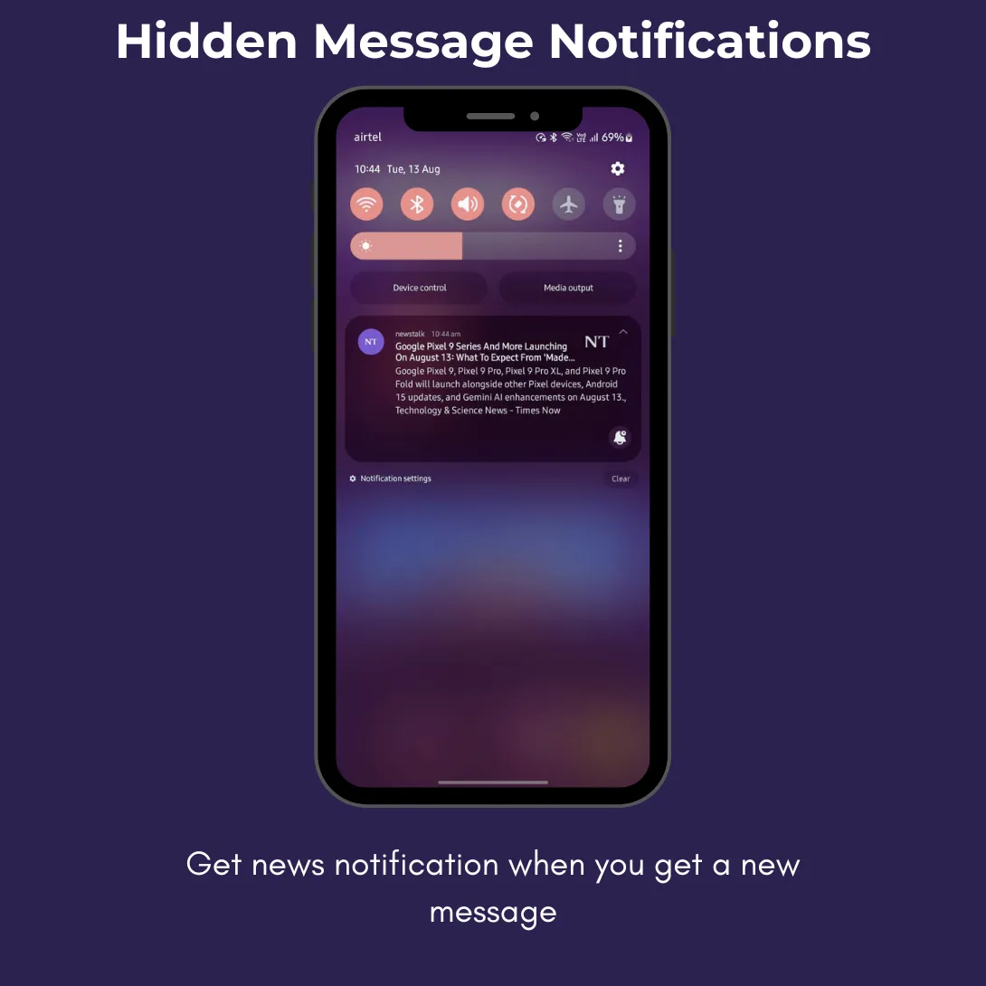 DailyNewsTalk: Hidden Chat | Indus Appstore | Screenshot