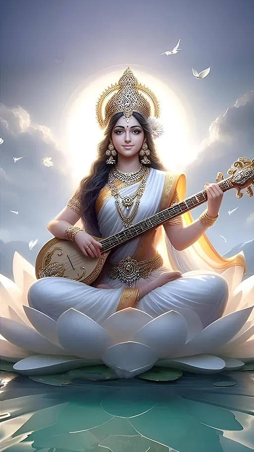 HD Saraswati Wallpaper | Indus Appstore | Screenshot