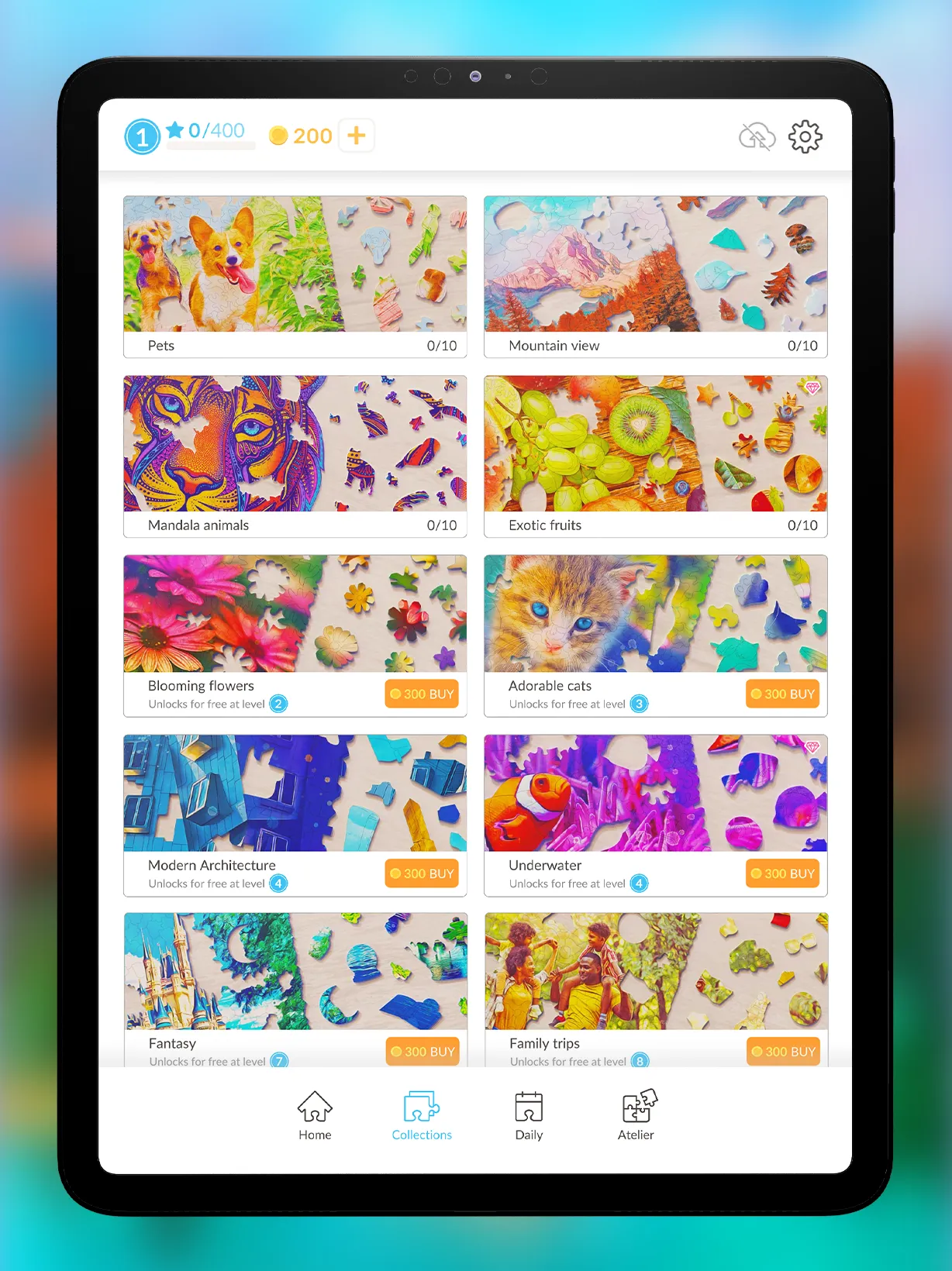 Jigsaw Puzzle by Number: April | Indus Appstore | Screenshot