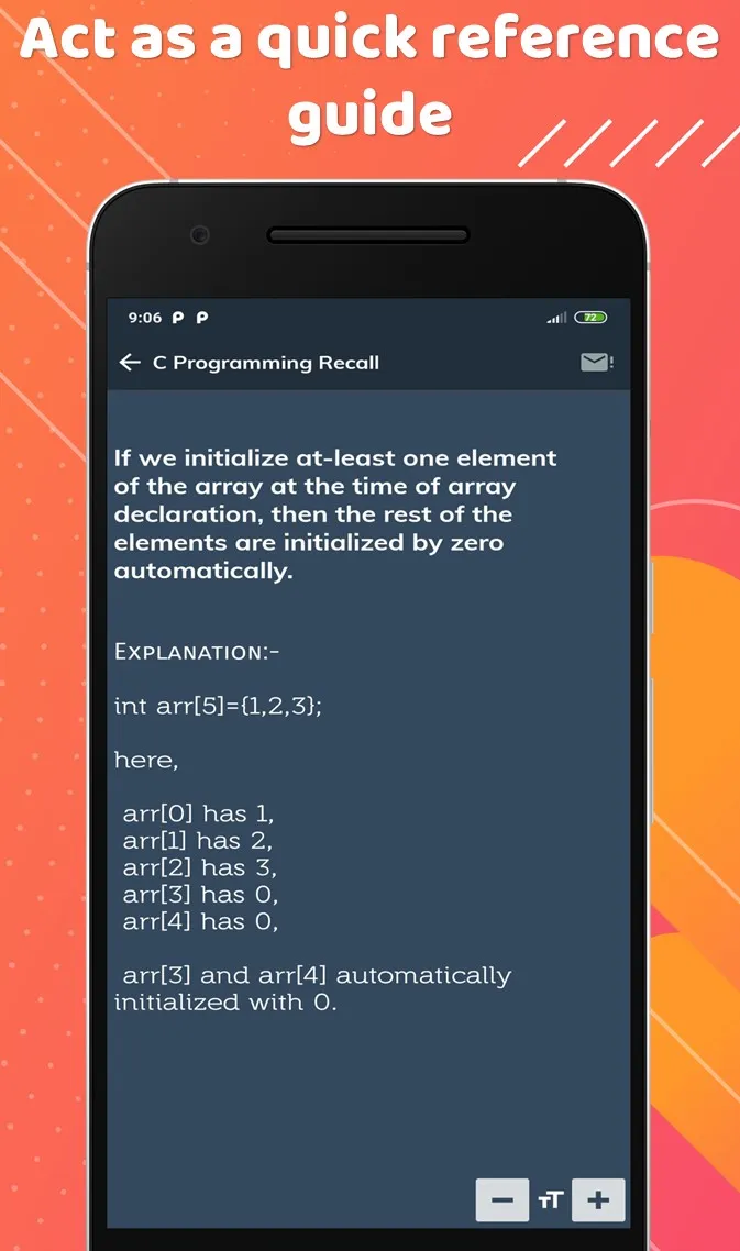 C Programming Recall | Indus Appstore | Screenshot