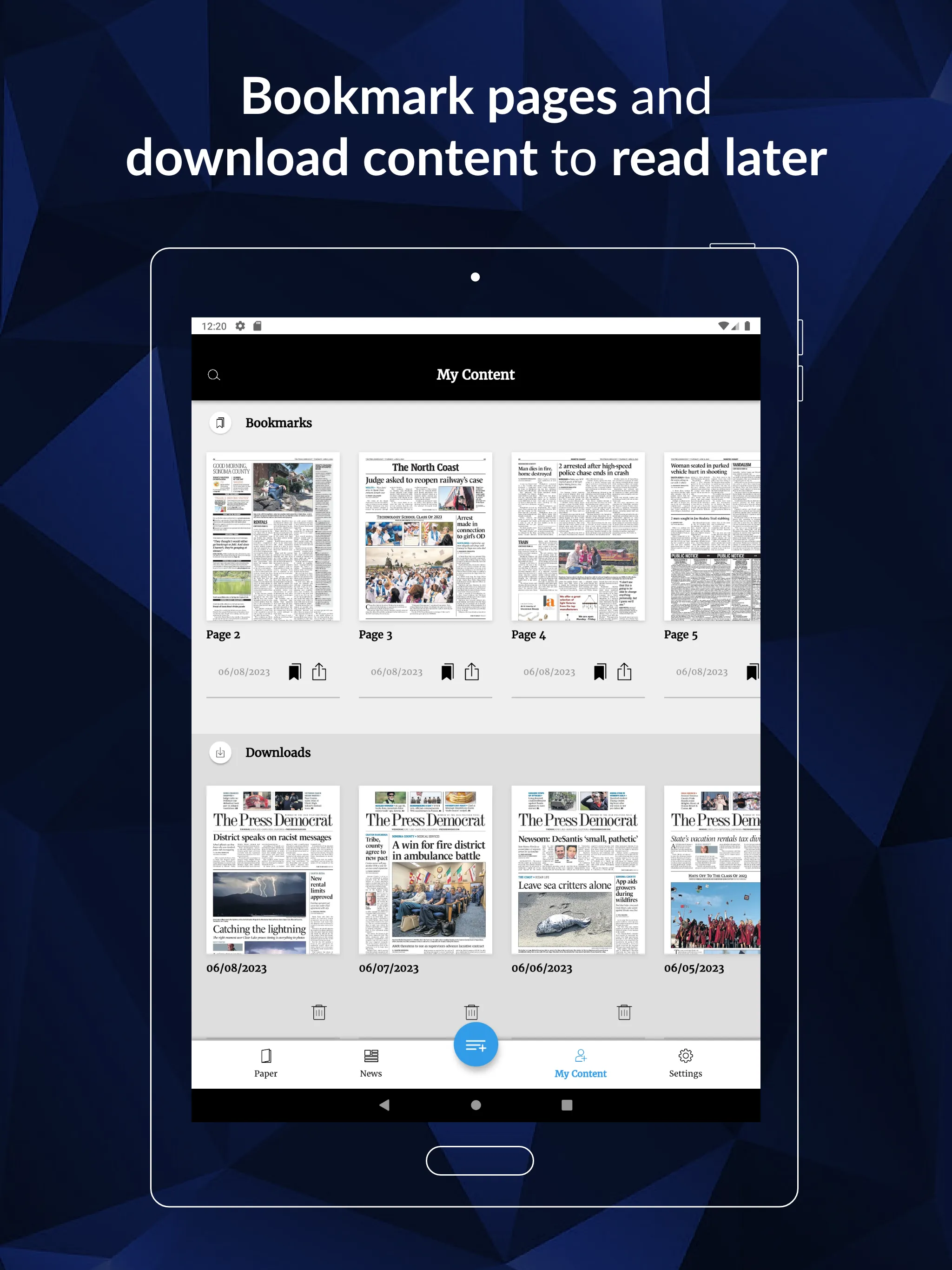 The Press Democrat | Indus Appstore | Screenshot