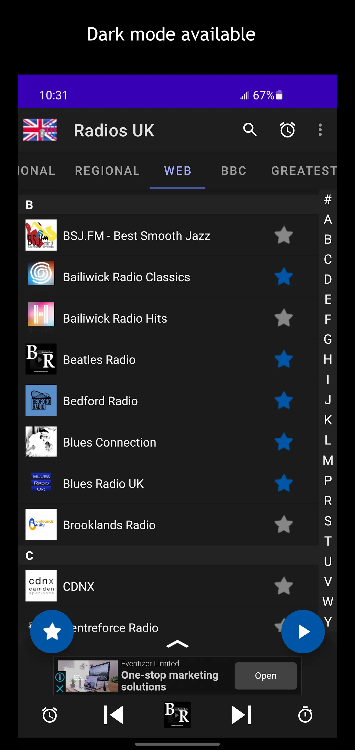 Radios UK | Indus Appstore | Screenshot