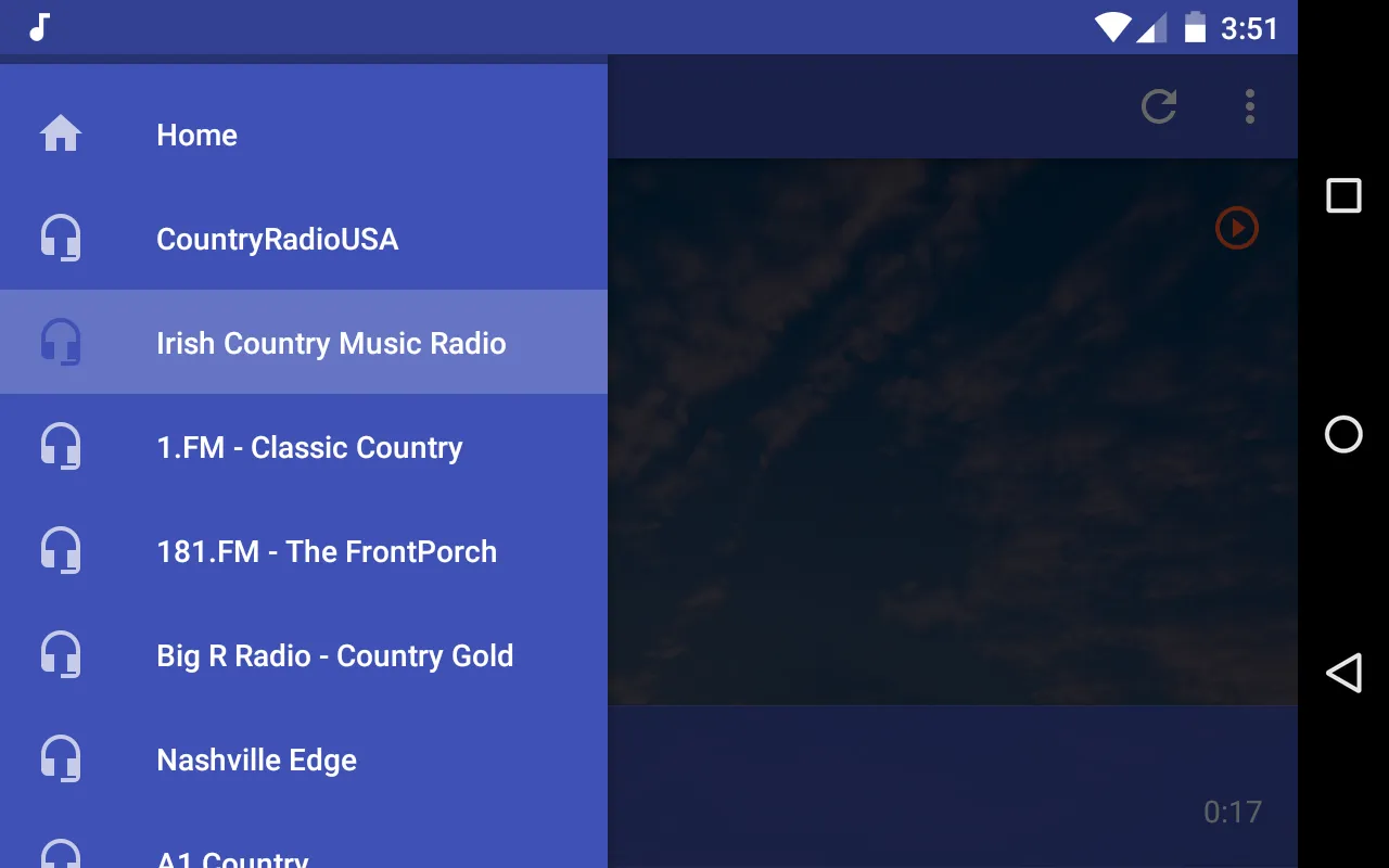 Country Music Full - USA Radio | Indus Appstore | Screenshot