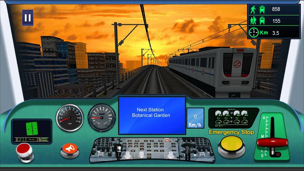 Indian metro train simulator | Indus Appstore | Screenshot