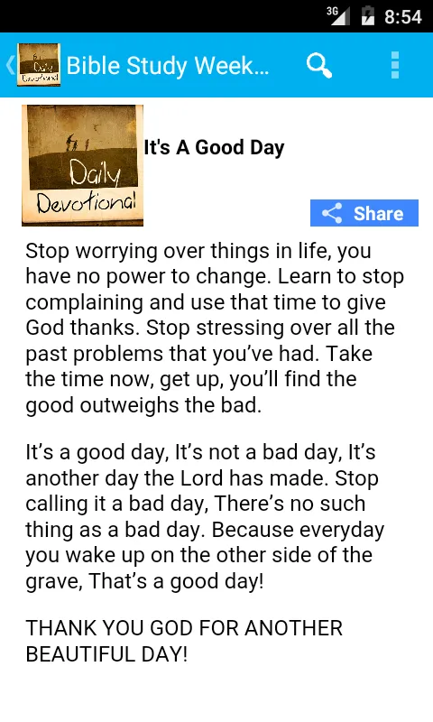 Daily Devotional | Indus Appstore | Screenshot