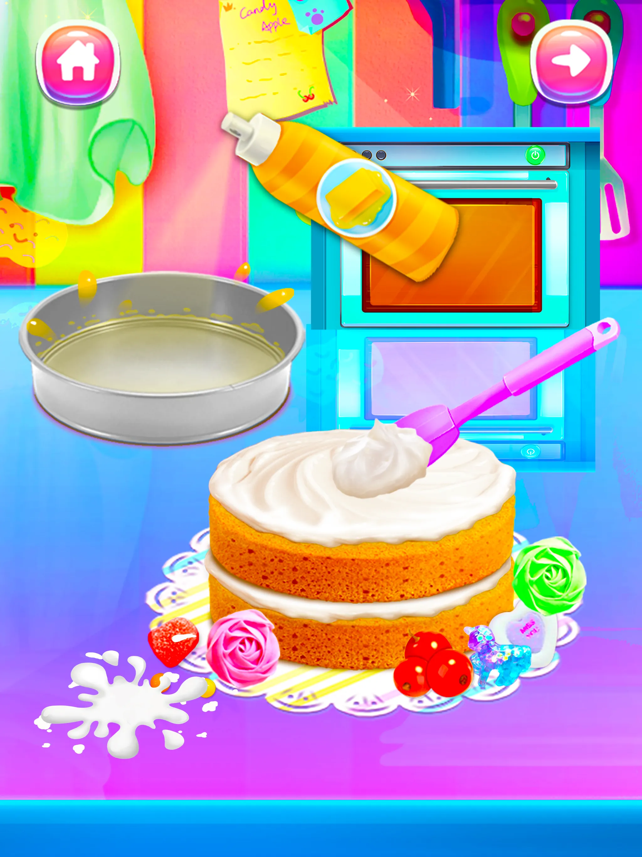 Girl Games: Unicorn Cooking | Indus Appstore | Screenshot