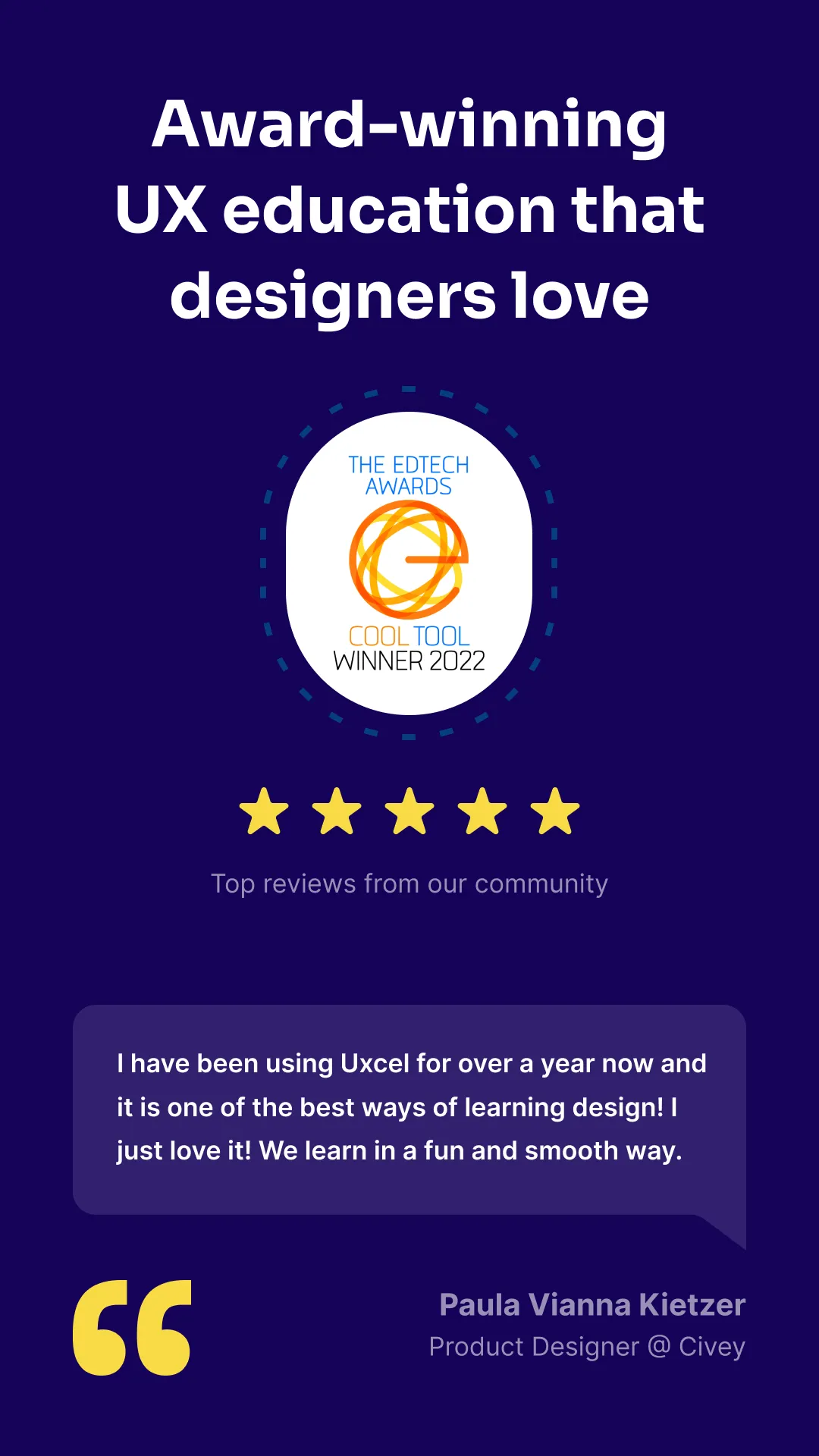 Uxcel Go: Learn UX & UI Design | Indus Appstore | Screenshot