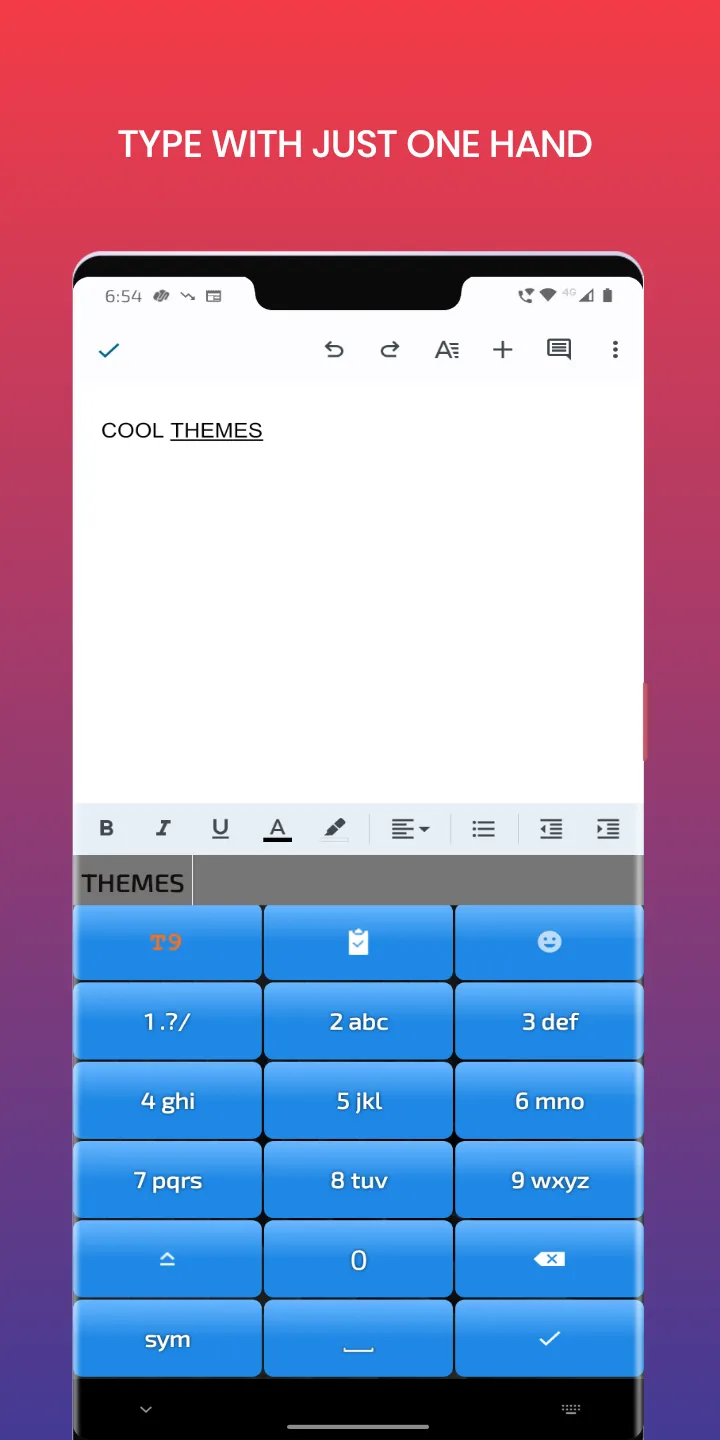 Old T9 Keyboard | Indus Appstore | Screenshot