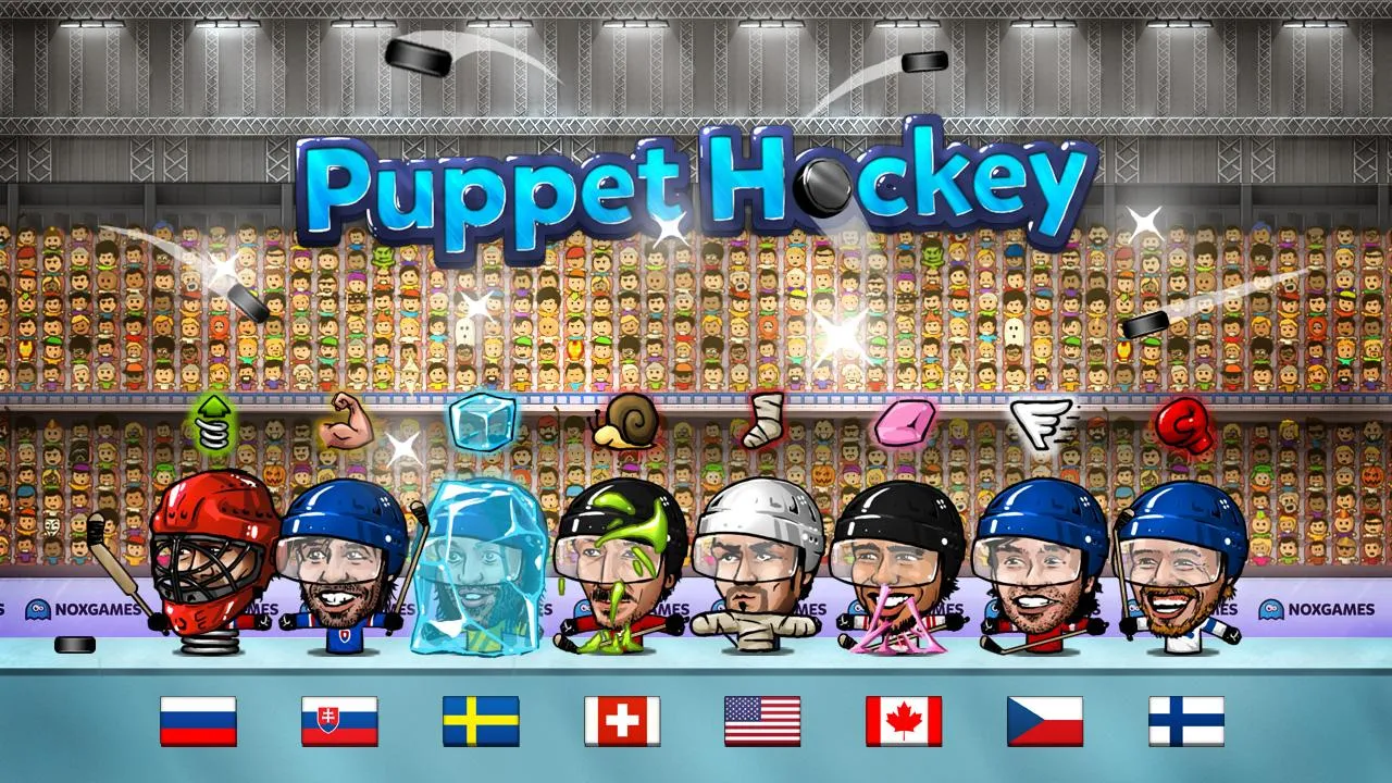 Puppet Hockey: Pond Head | Indus Appstore | Screenshot