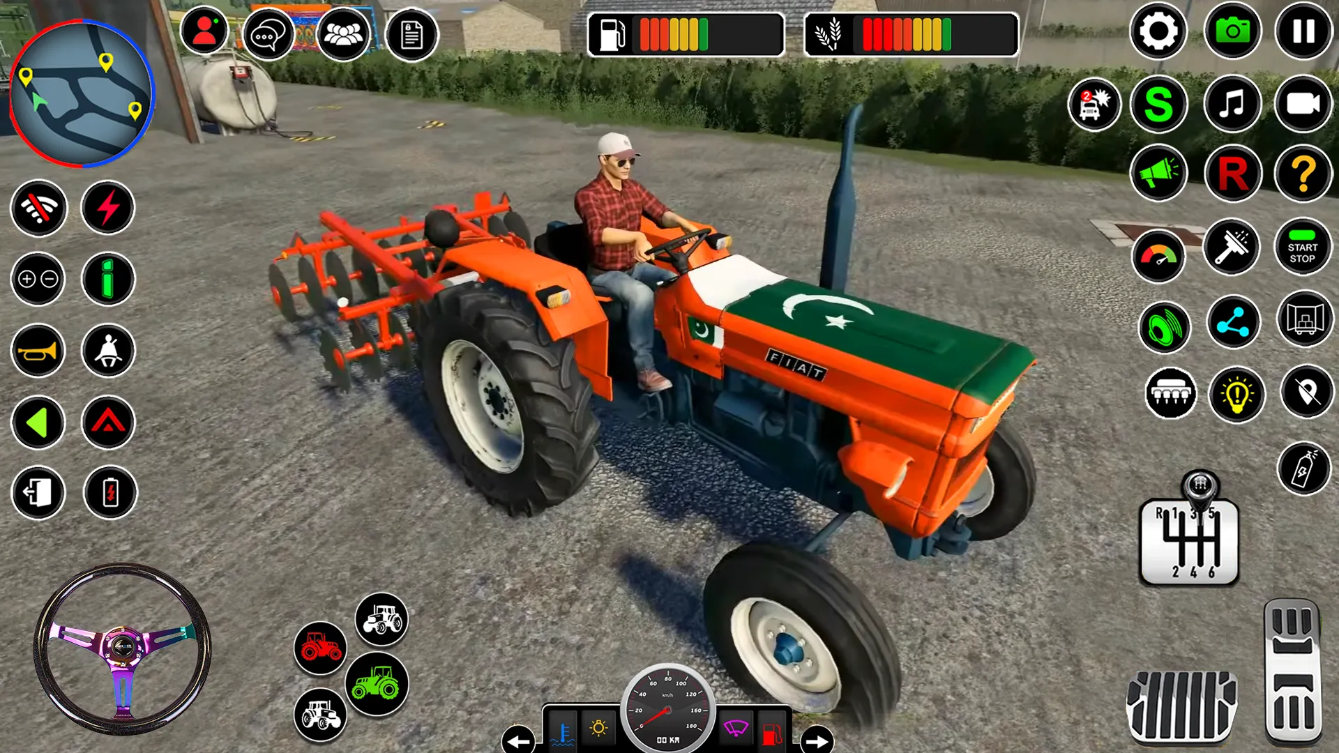 Indian Tractor Farming Game 3D | Indus Appstore | Screenshot