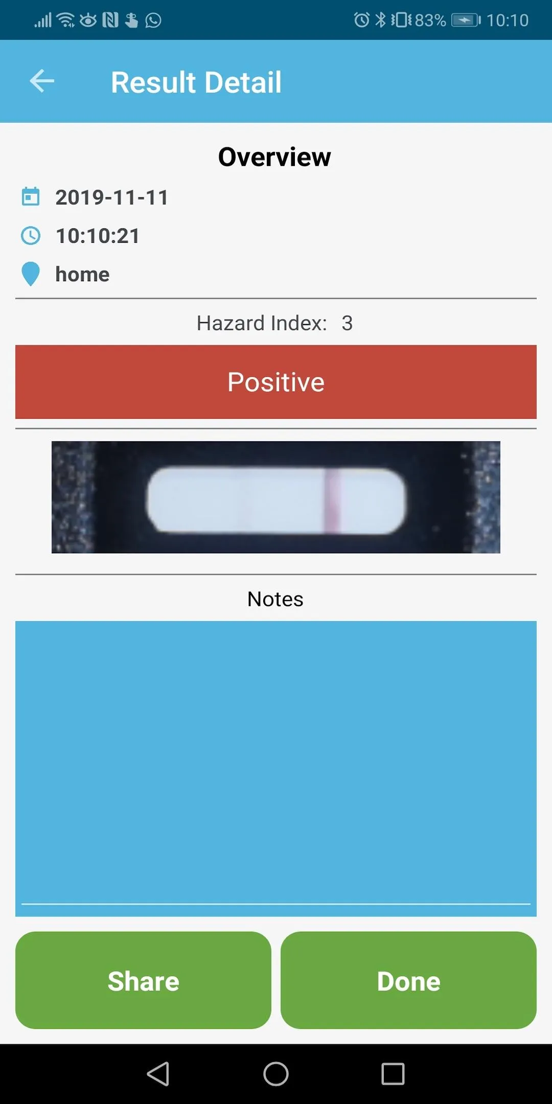 Hydrosense Pro Legionella | Indus Appstore | Screenshot