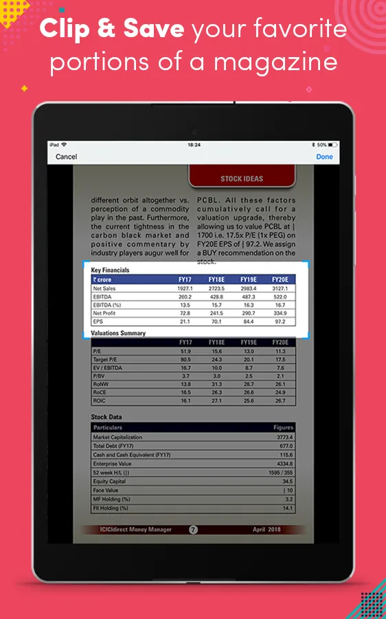 ICICI direct Magazine | Indus Appstore | Screenshot