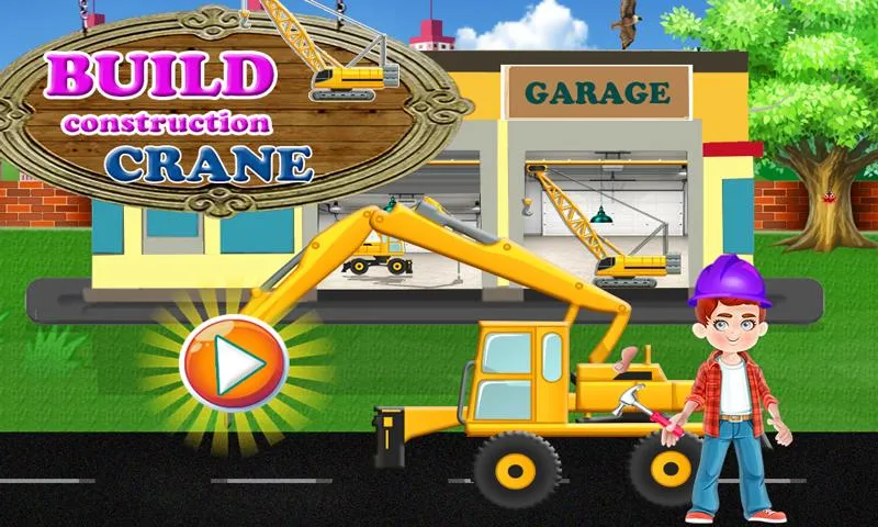 Construction Crane Build Game | Indus Appstore | Screenshot