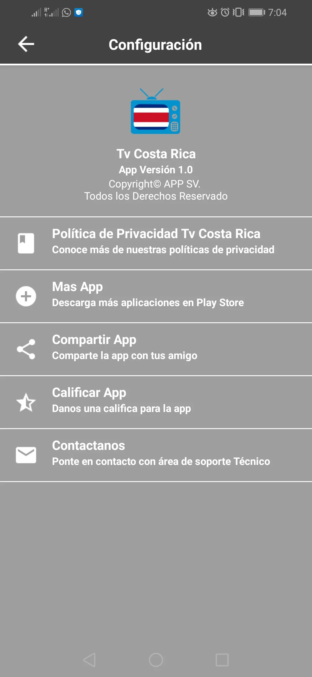 Tv Costa Rica | Indus Appstore | Screenshot