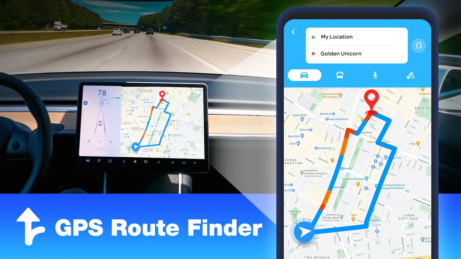 GPS Navigation - Route Finder | Indus Appstore | Screenshot