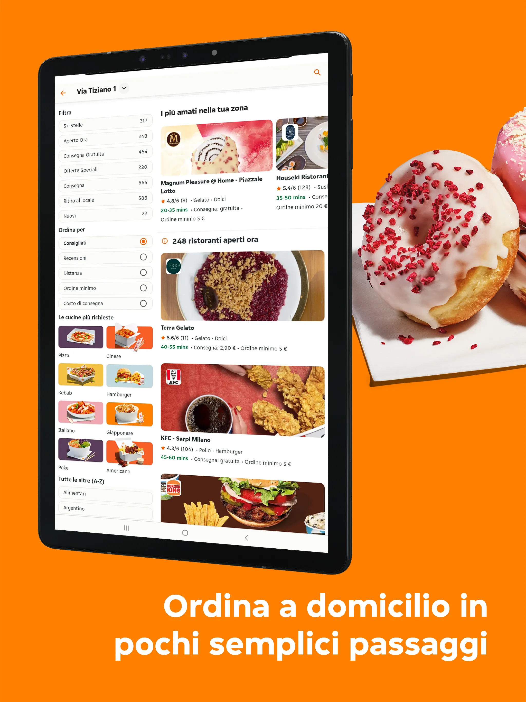 Just Eat ITA Cibo a Domicilio | Indus Appstore | Screenshot