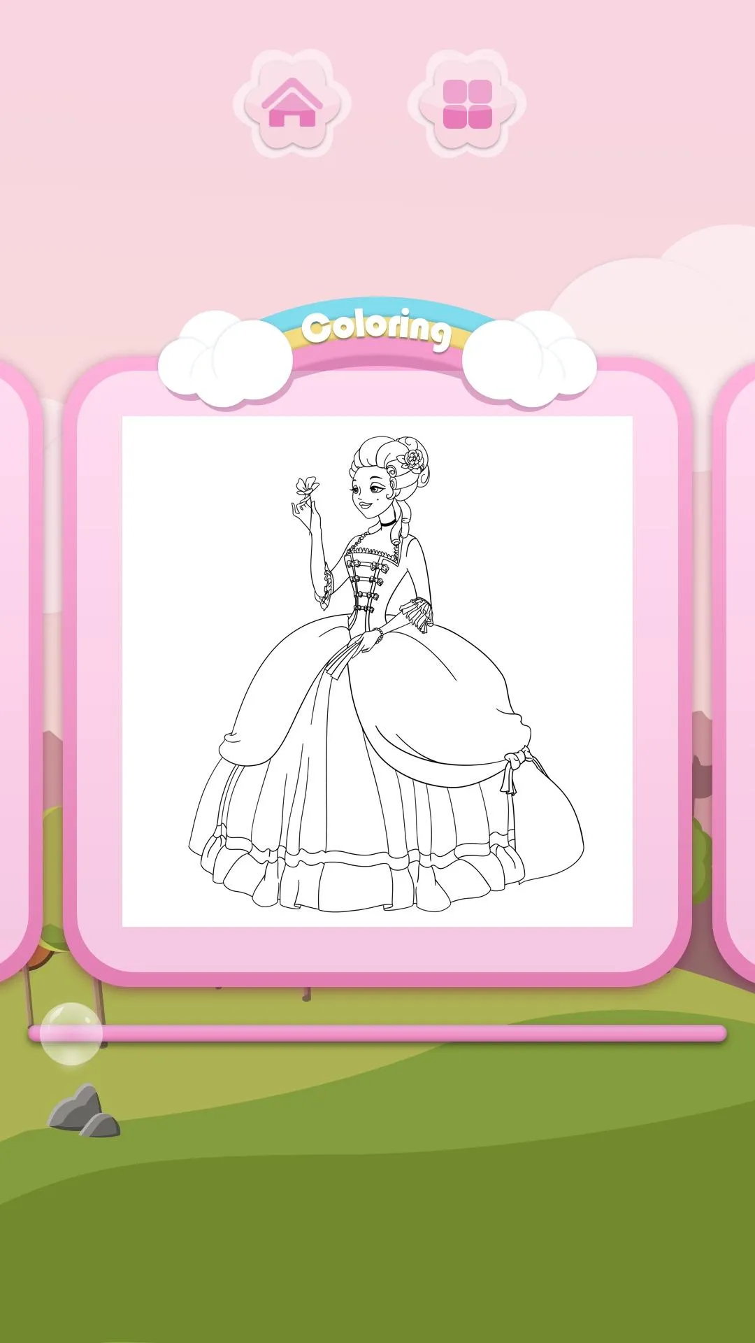 Princess Coloring Books | Indus Appstore | Screenshot