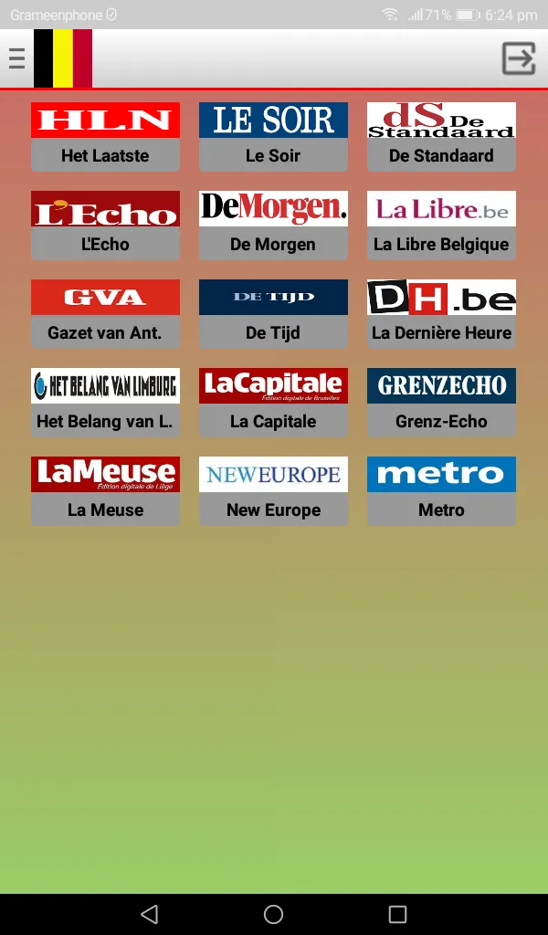 Belgium Newspapers | Indus Appstore | Screenshot