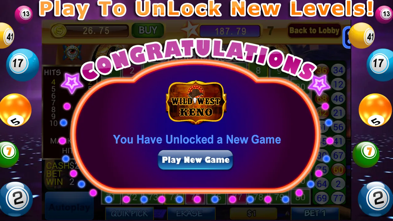 Lucky Keno- Casino Bonus Games | Indus Appstore | Screenshot