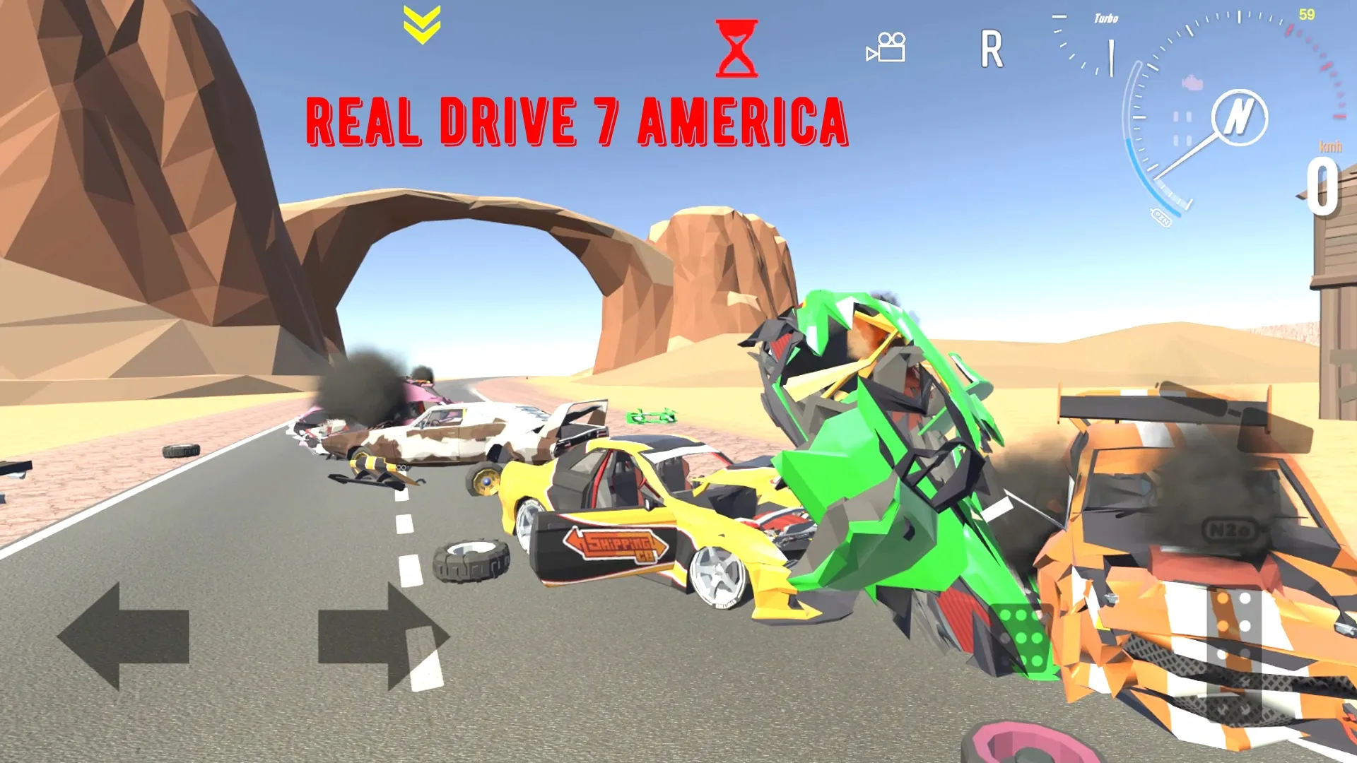 Real Drive 7 America | Indus Appstore | Screenshot