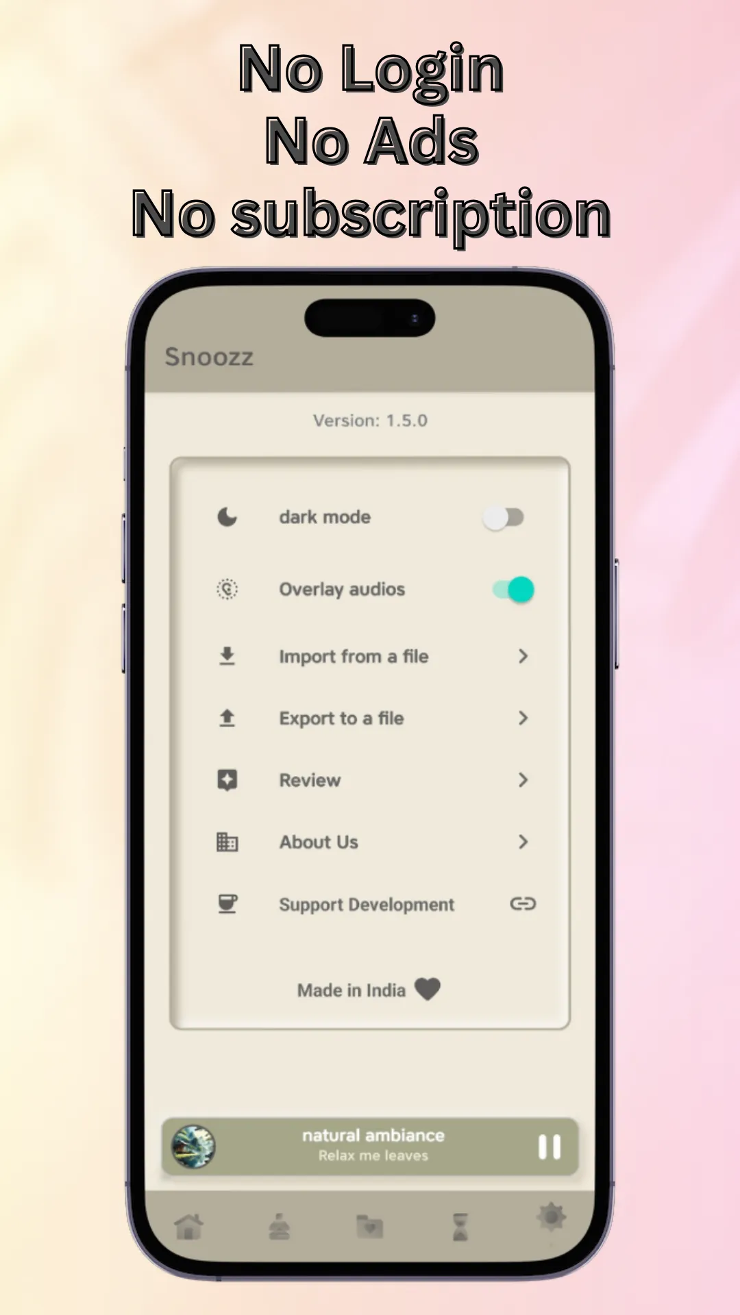 Snoozz - Sleeping buddy | Indus Appstore | Screenshot