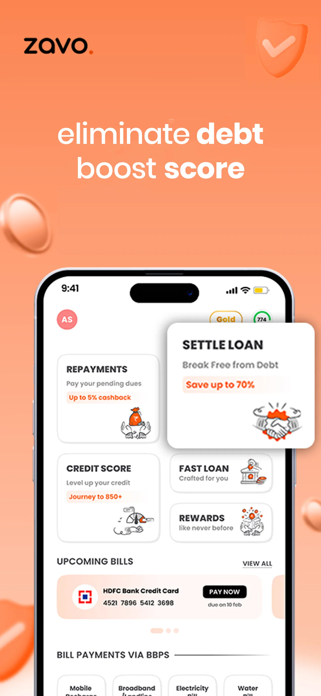zavo: rewards & loan repayment | Indus Appstore | Screenshot