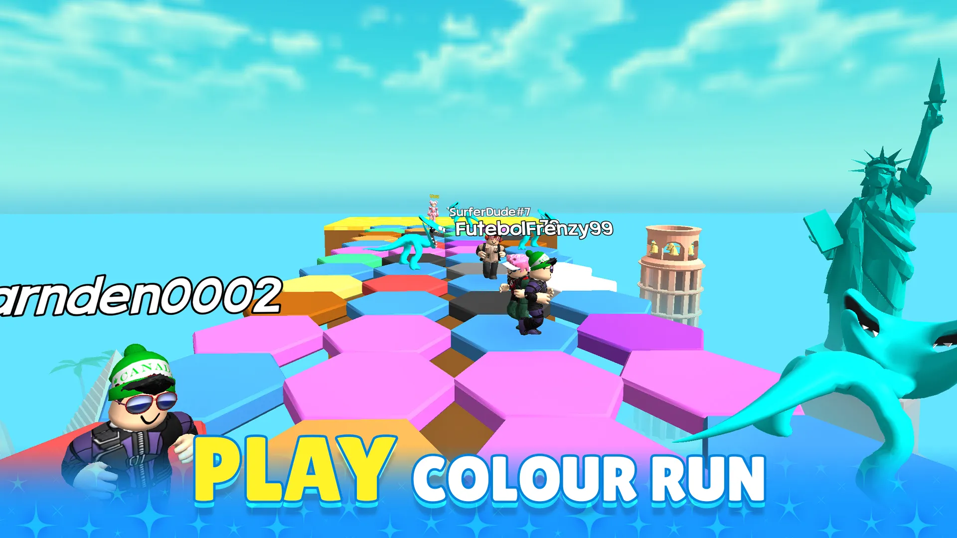 Obby Block World: Lava Fall | Indus Appstore | Screenshot