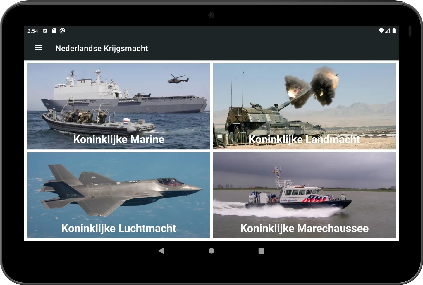 Militaire Rangen Nederland | Indus Appstore | Screenshot