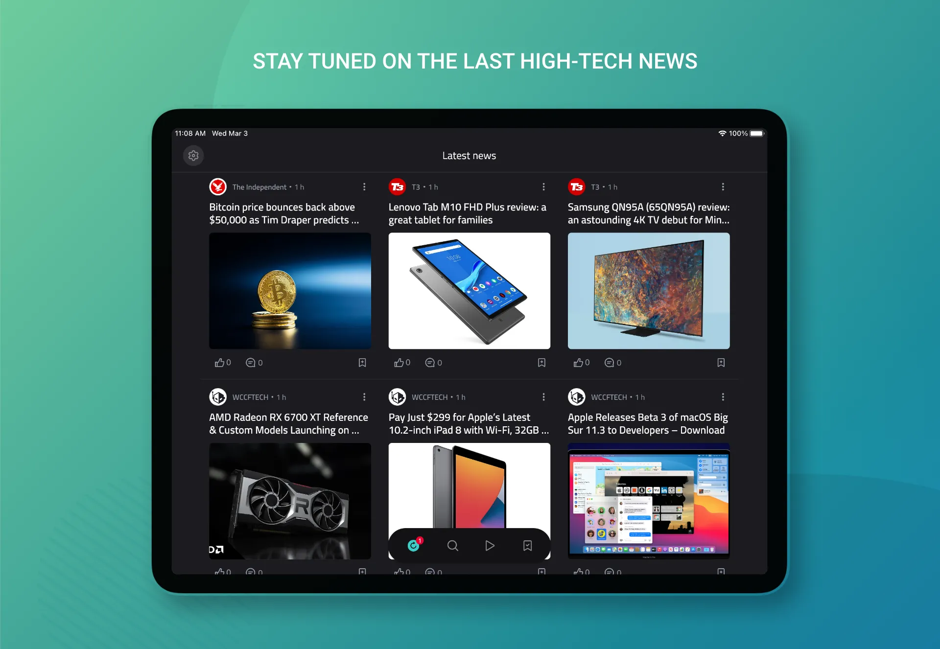 Geek Tech - High Tech News | Indus Appstore | Screenshot