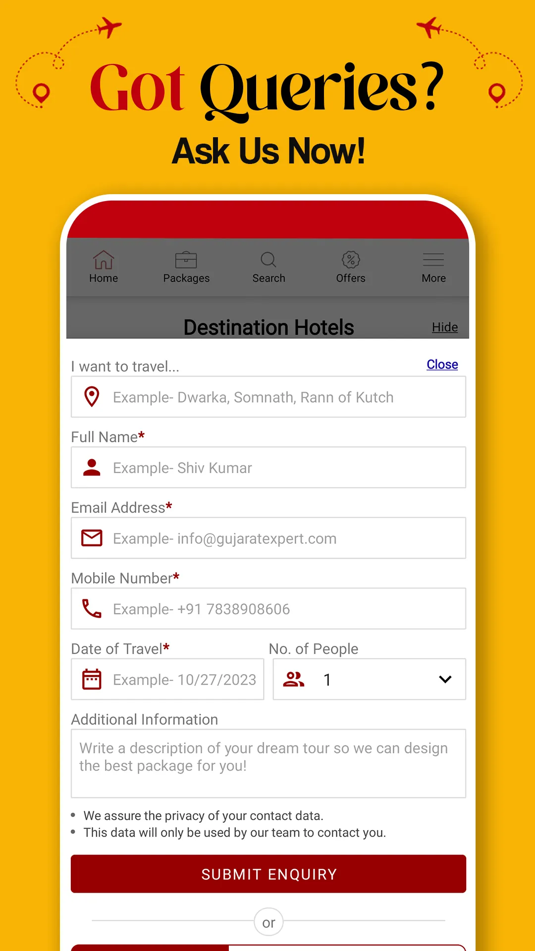 Gujarat Travel Booking App | Indus Appstore | Screenshot