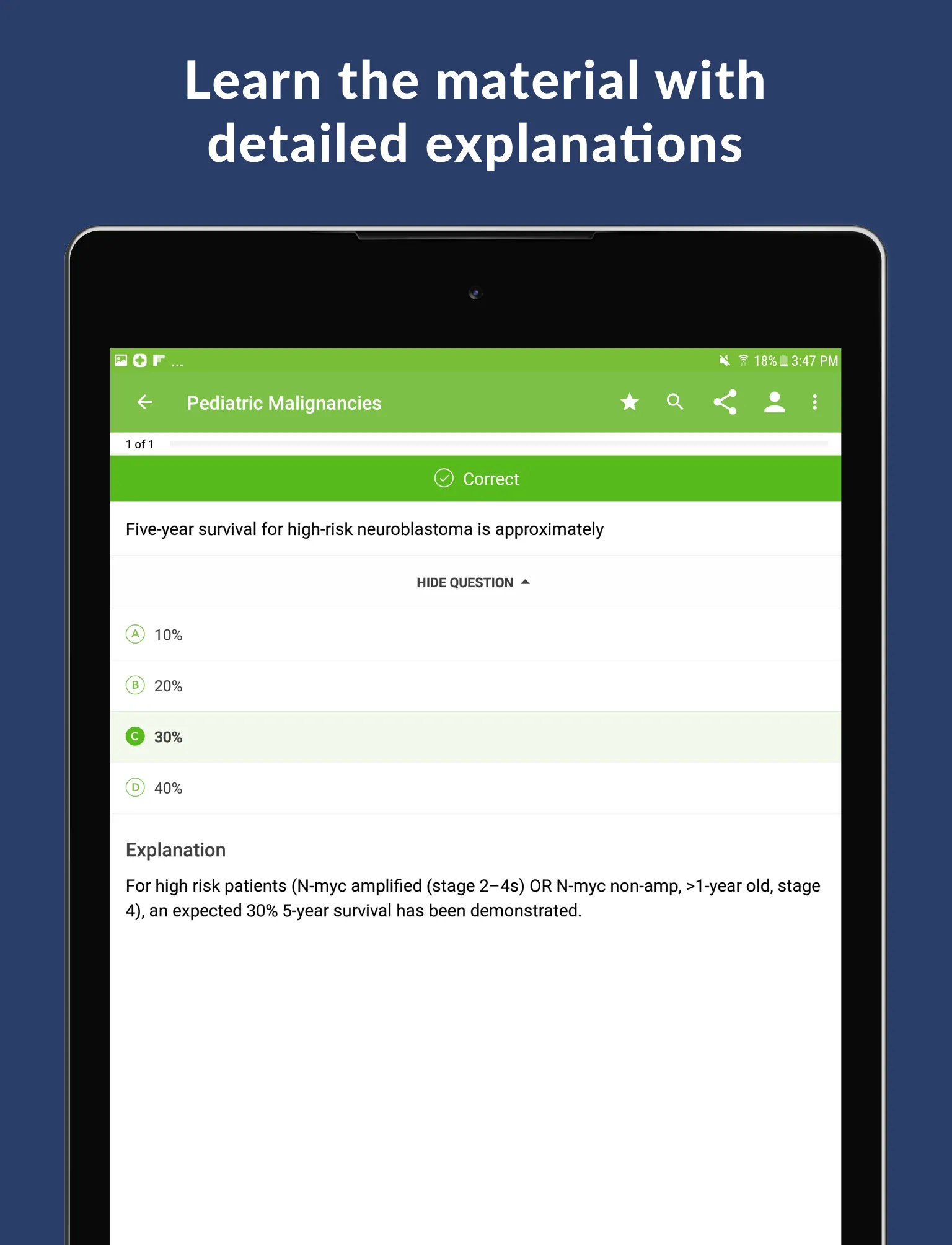 Radiation Oncology Exam Review | Indus Appstore | Screenshot