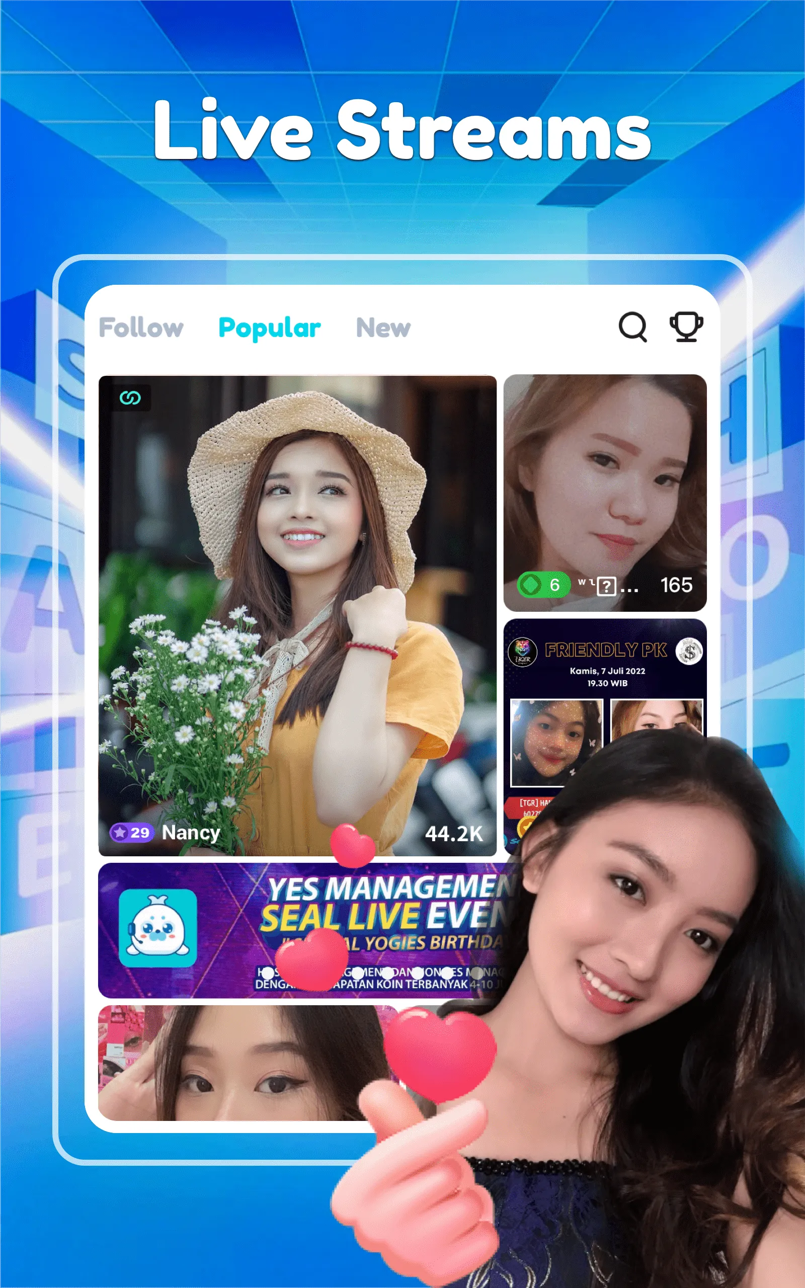 Seal Live-Live Streaming&Chat | Indus Appstore | Screenshot