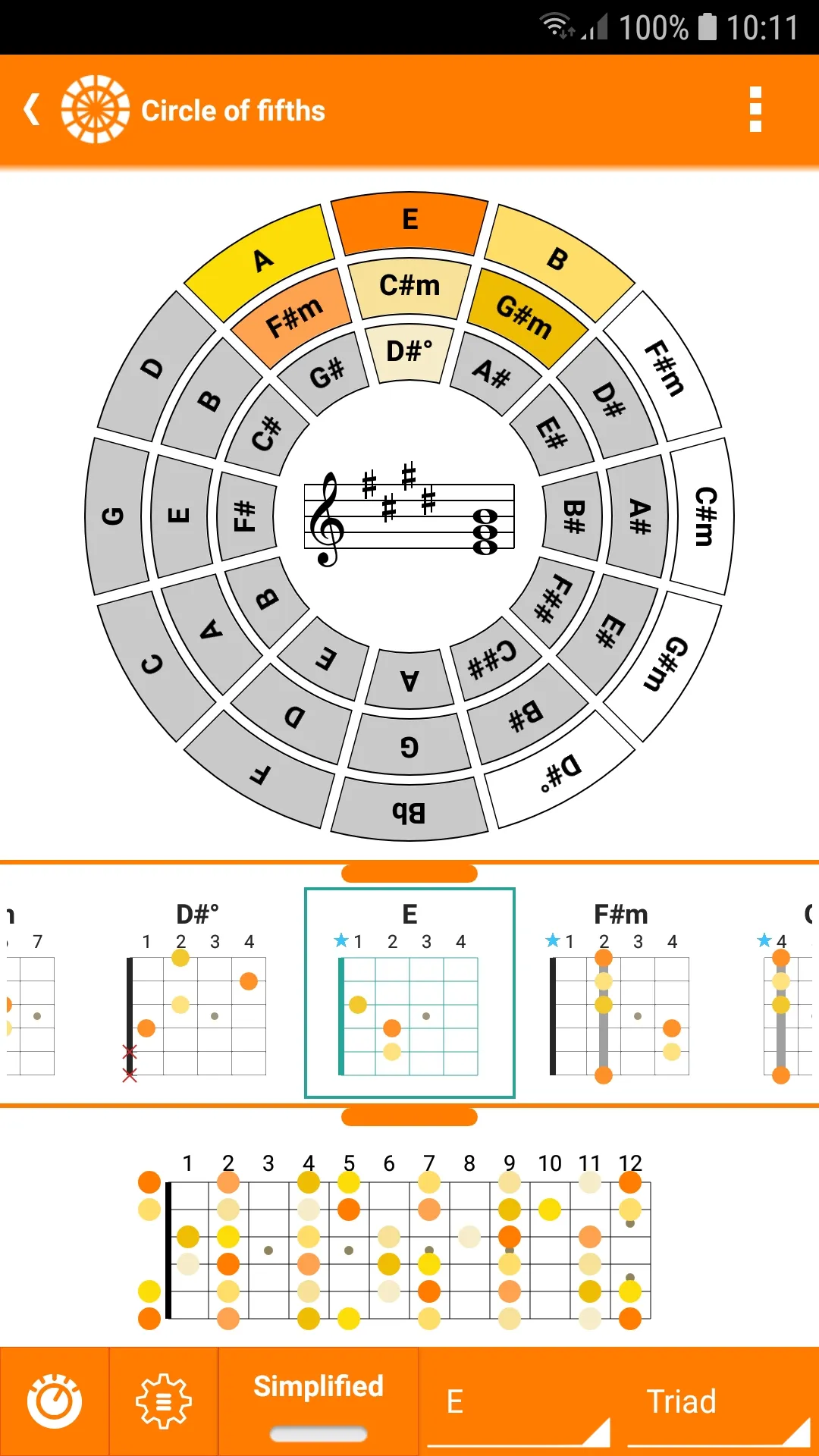 s.mart Circle of Fifths | Indus Appstore | Screenshot