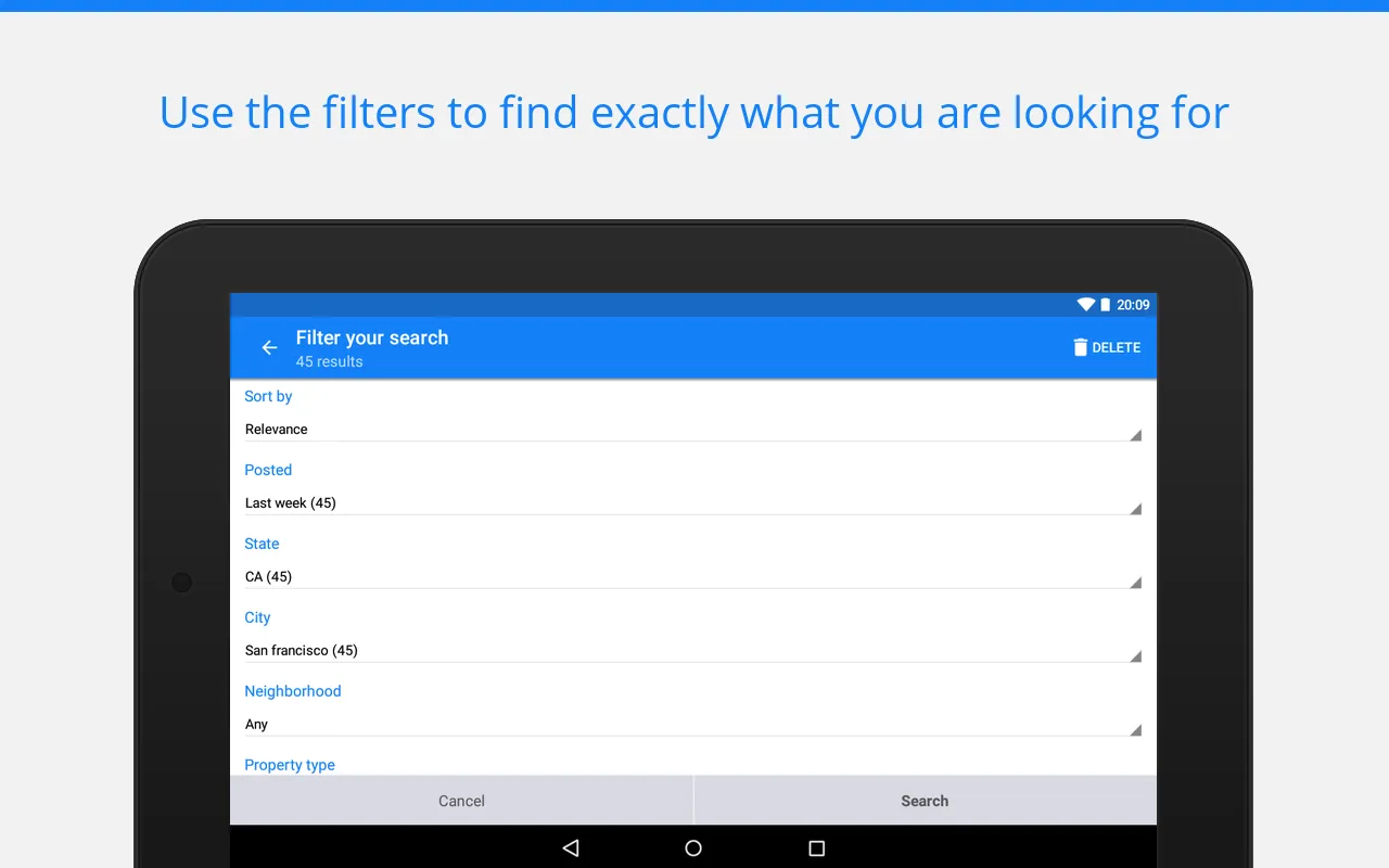 Real Estate sale & rent Trovit | Indus Appstore | Screenshot