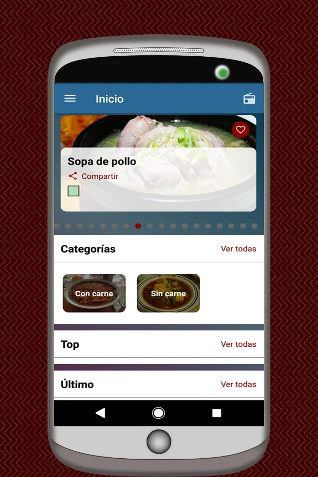 Recetas de Sopas y Caldos | Indus Appstore | Screenshot