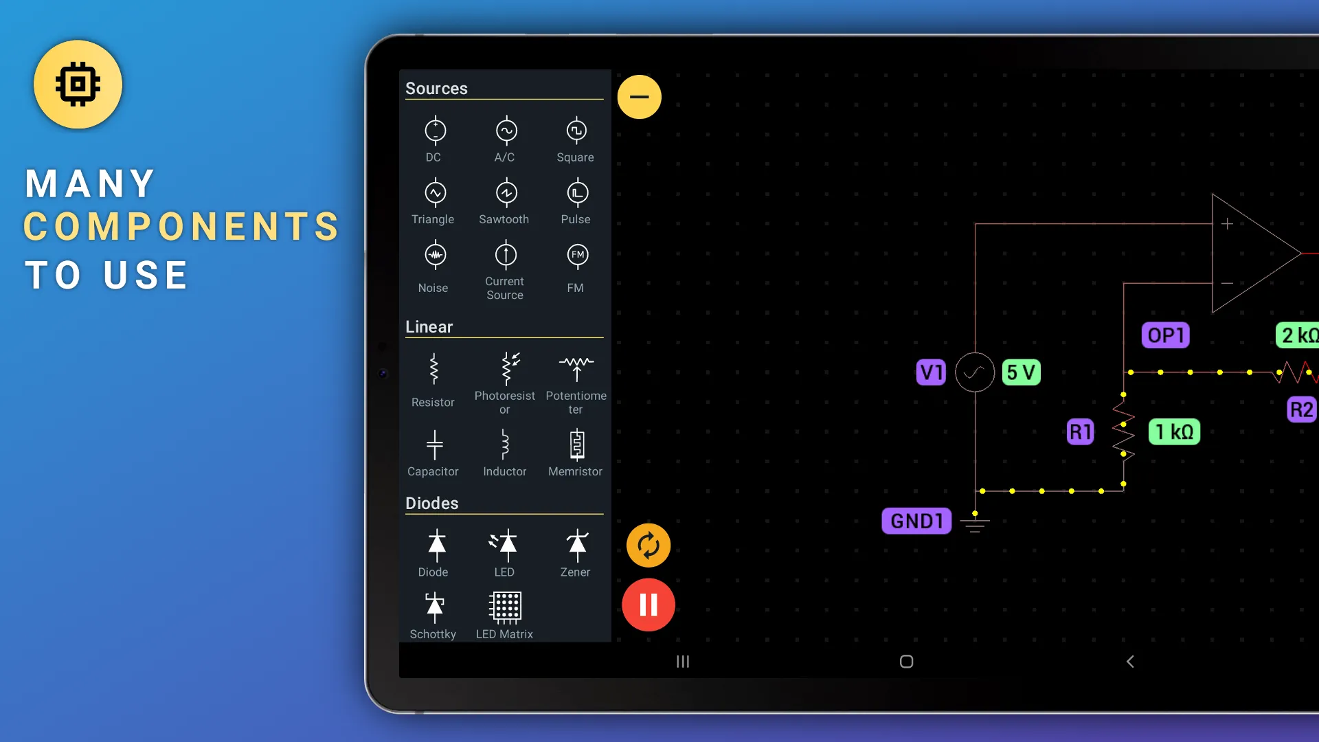 PROTO - circuit simulator | Indus Appstore | Screenshot