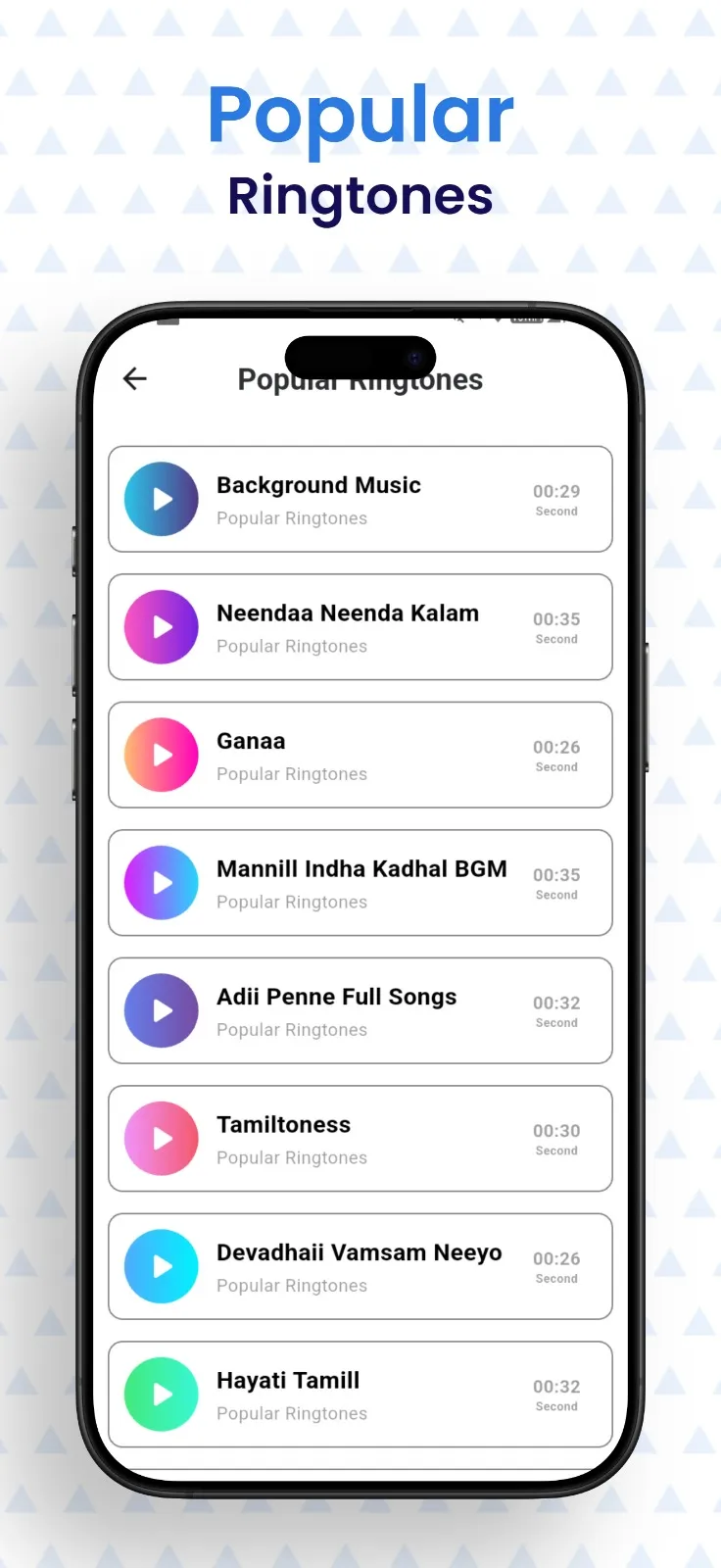 Tamil Ringtones - ரிங்டோன்கள் | Indus Appstore | Screenshot