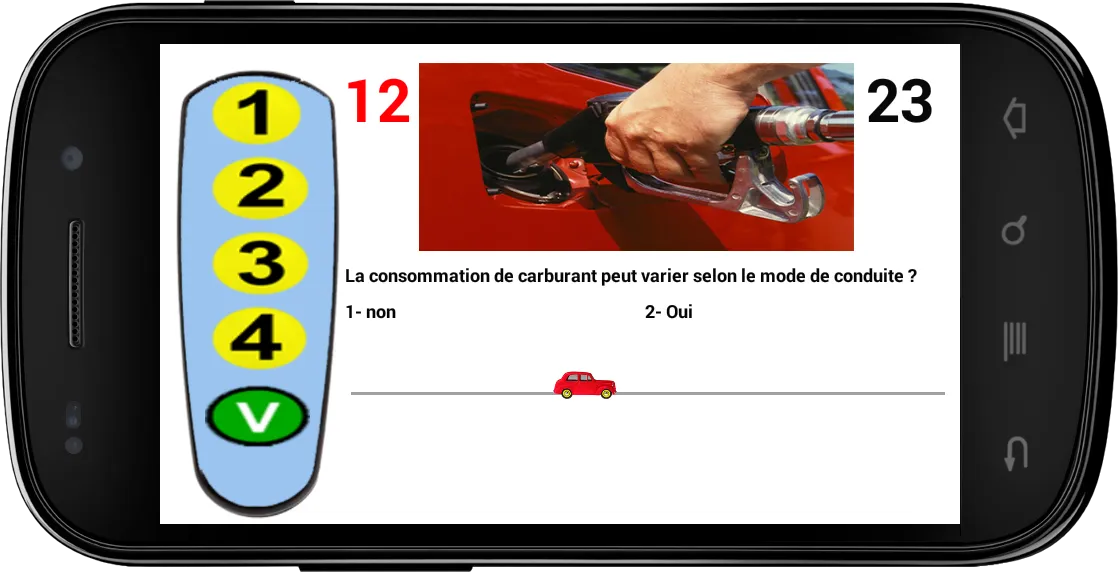 Examen Permis de conduire 07 | Indus Appstore | Screenshot