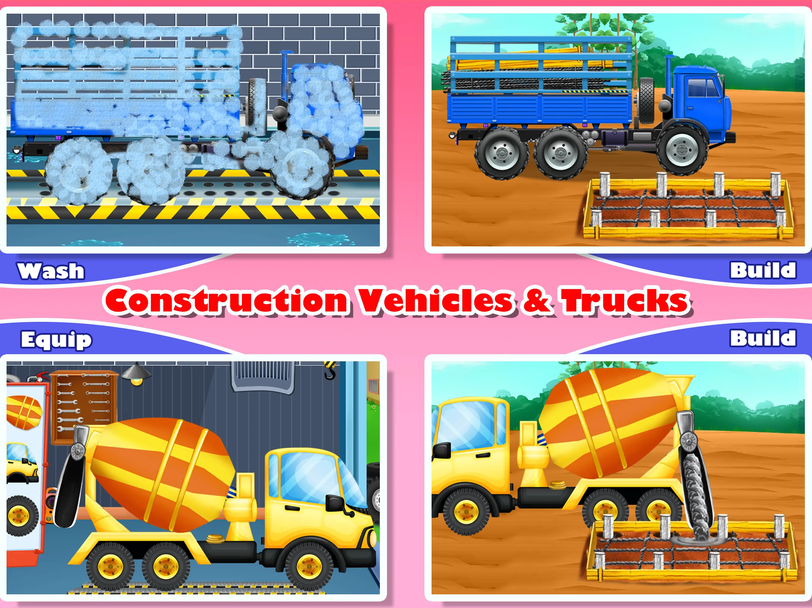 Construction Vehicles & Trucks | Indus Appstore | Screenshot