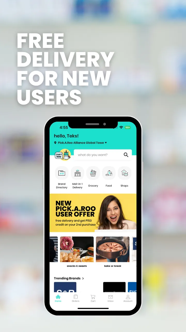 Pickaroo: Grocery, Food, Shops | Indus Appstore | Screenshot