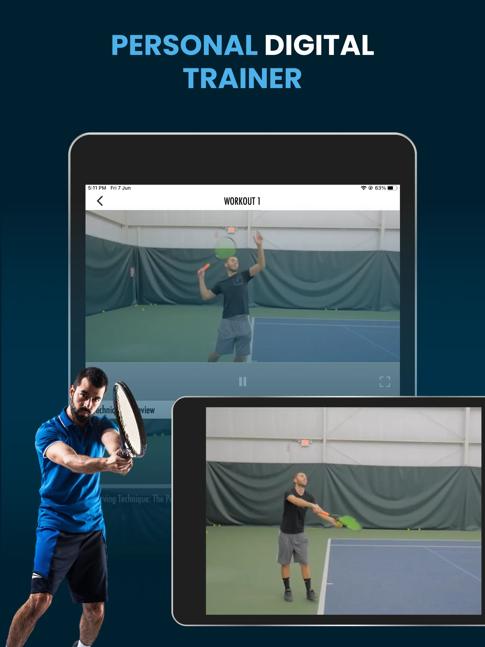 Tennis Training | Indus Appstore | Screenshot