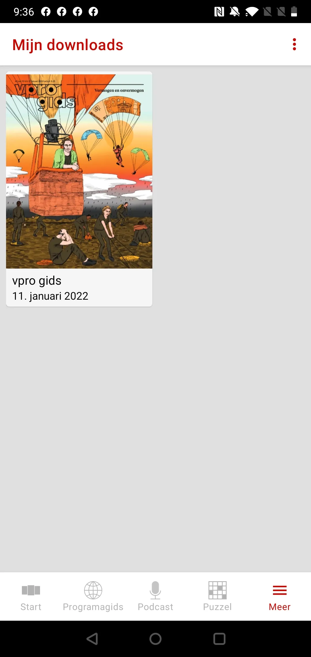 VPRO Gids | Indus Appstore | Screenshot