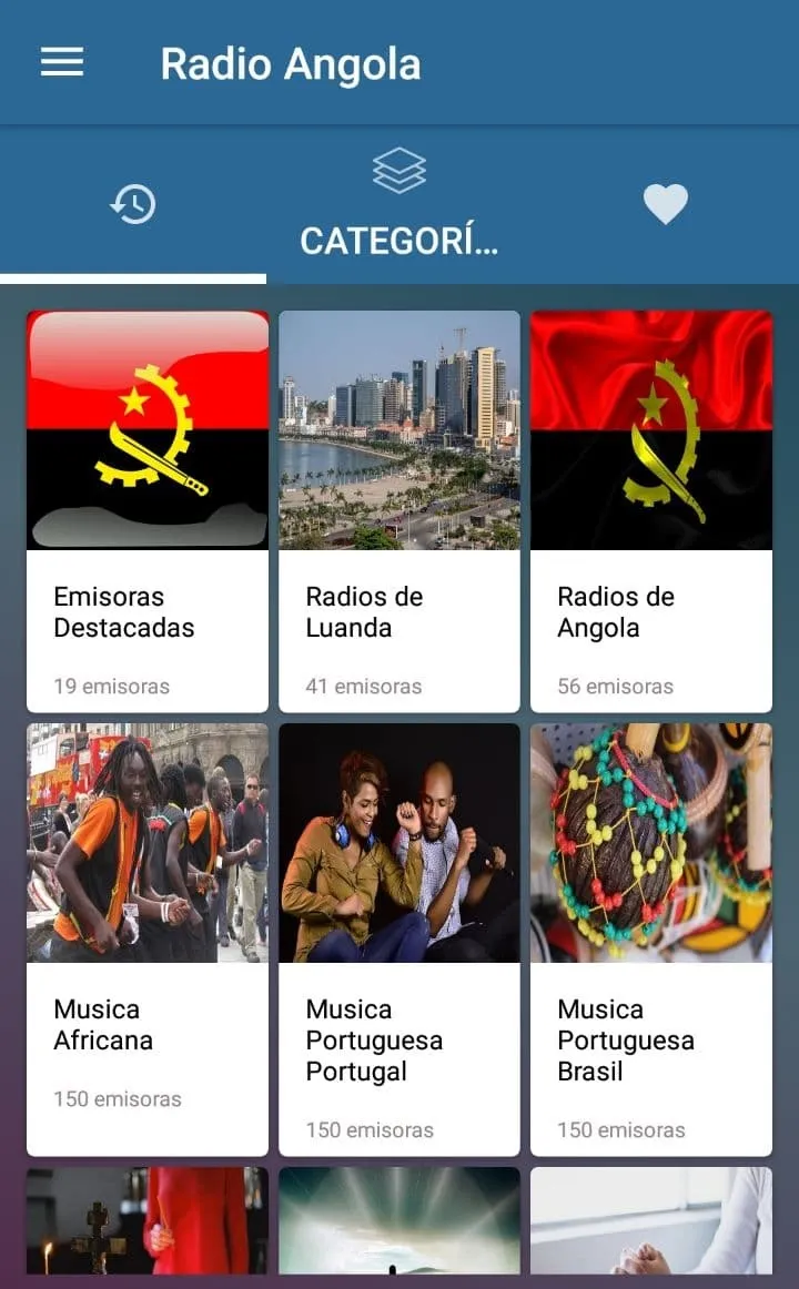 Radio Angola Stations Online | Indus Appstore | Screenshot