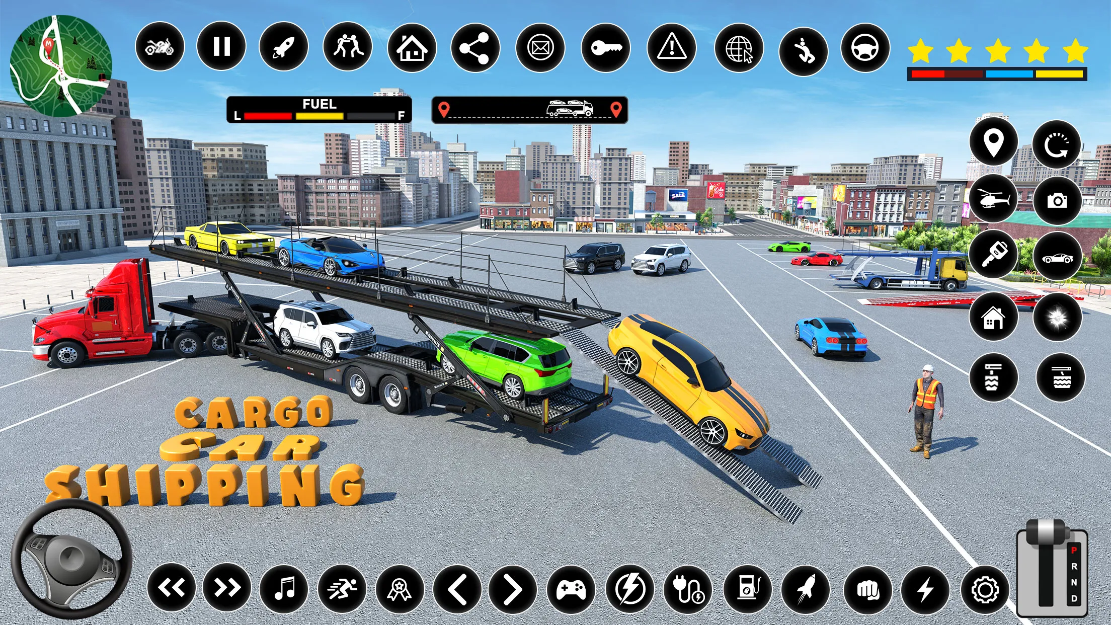 Car Transporter PRO Truck Game | Indus Appstore | Screenshot