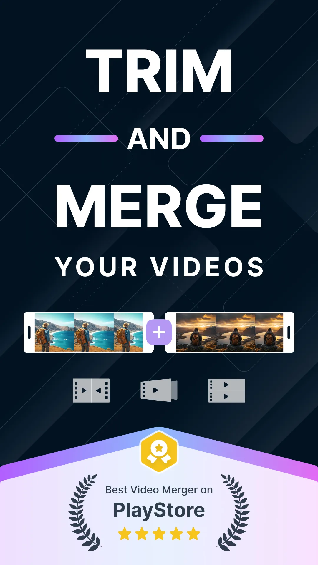 Video Merger, Joiner, Trimmer | Indus Appstore | Screenshot