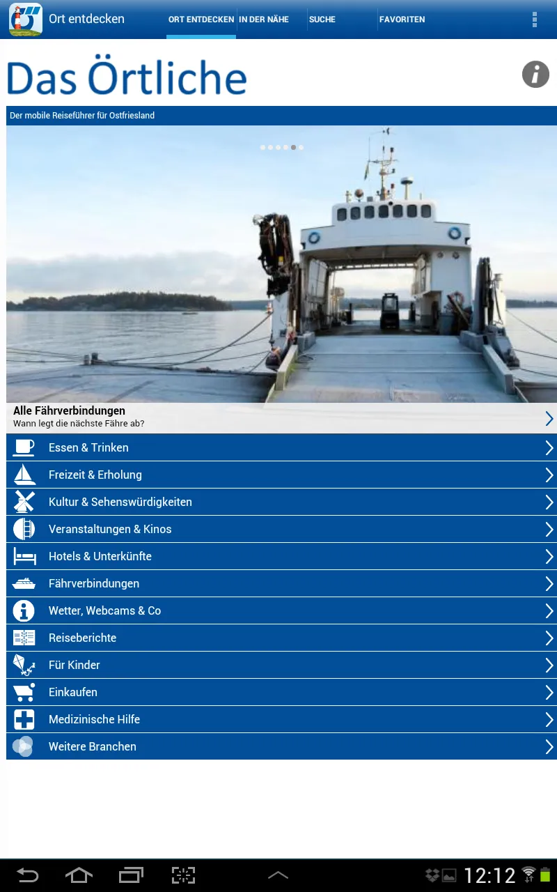 Ostfriesland App – Reiseführer | Indus Appstore | Screenshot